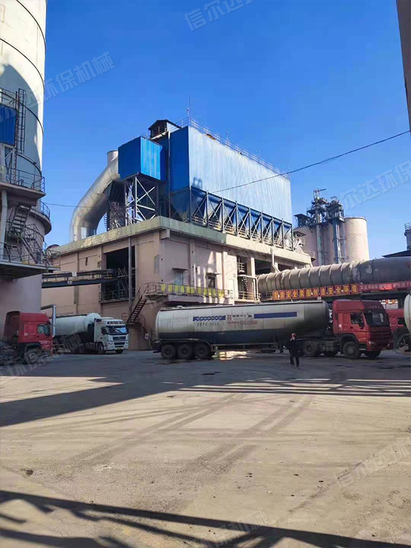 建材厂除尘器现场